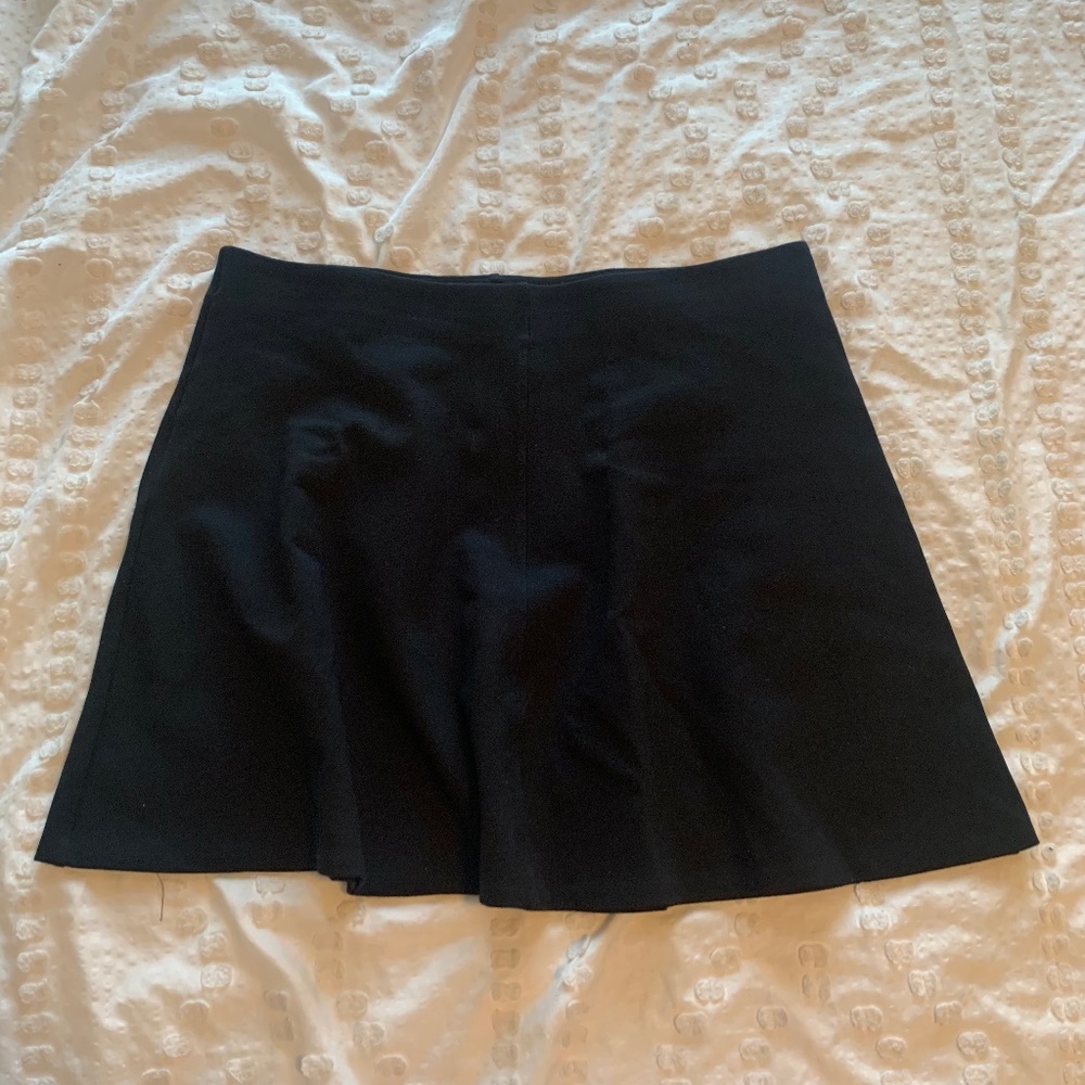 Black Loft A-line Skirt